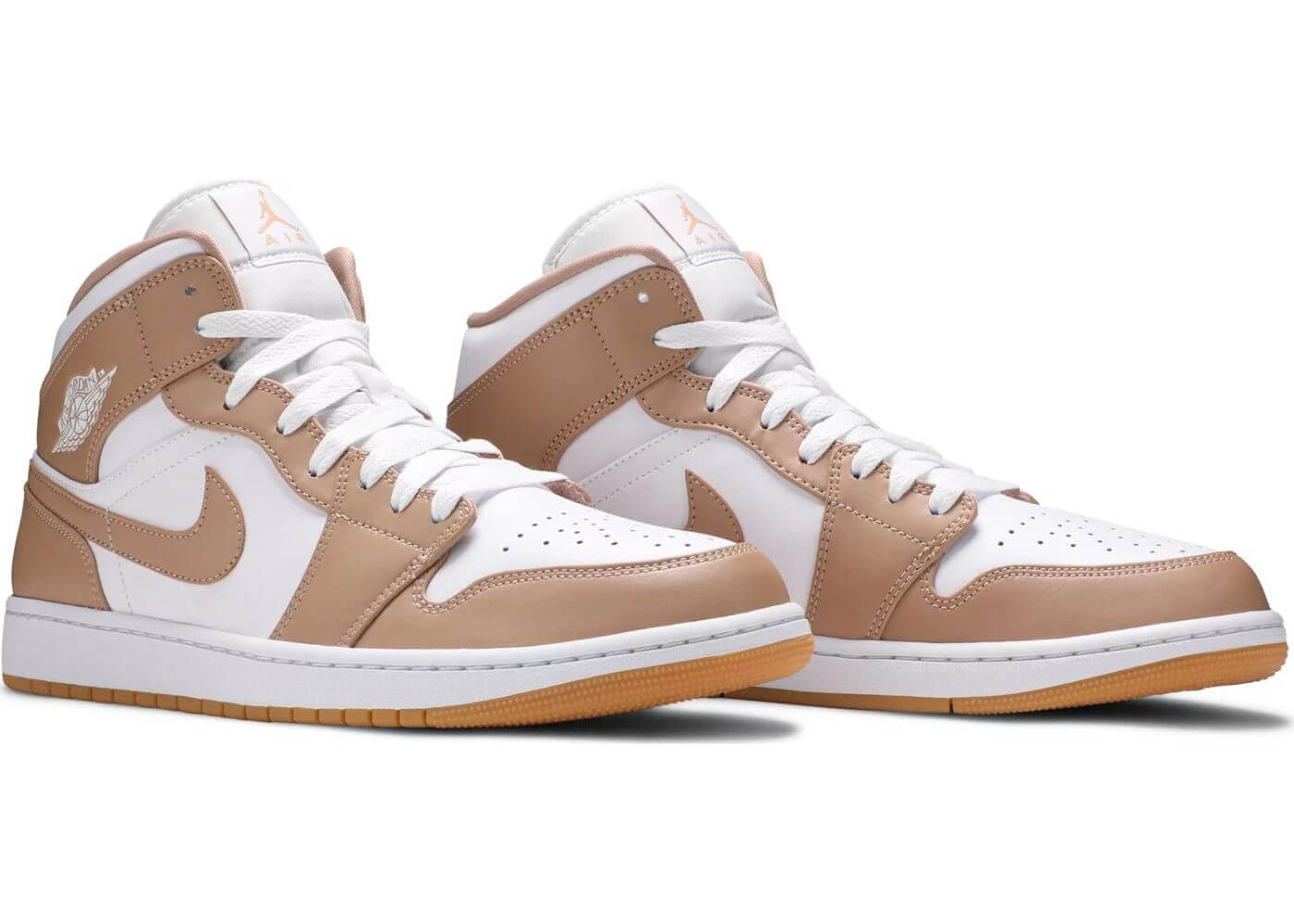 Air Jordan 1 Mid Tan Gum - 807GARAGE