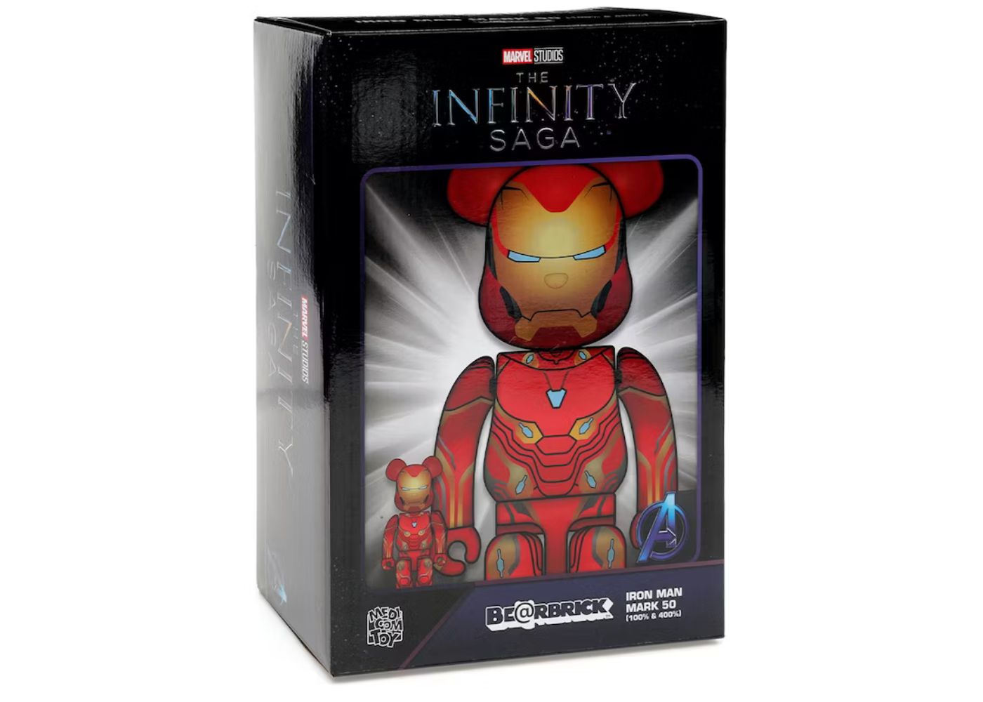 Bearbrick X Marvel Iron Man Mark 100% & 400% - 807GARAGE