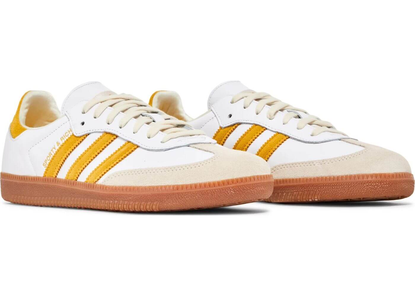 Adidas Samba Sporty Rich White Gold - 807GARAGE