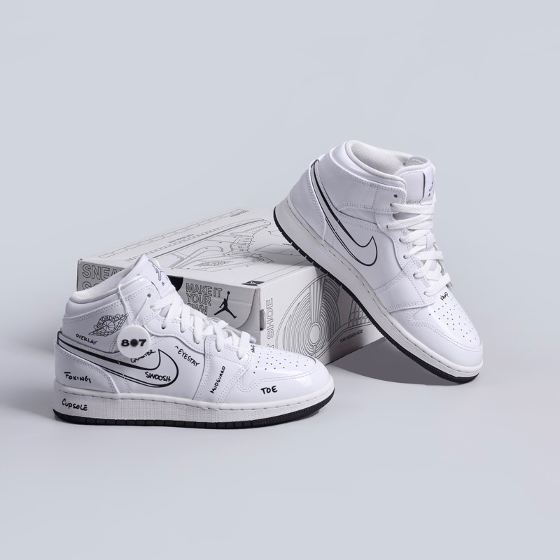 jordan air 1 mid diy